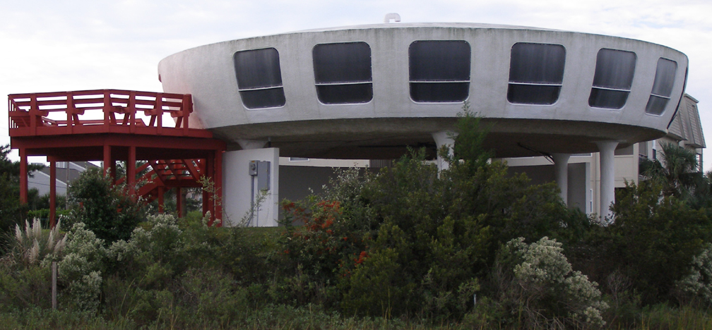 The Mysterious Murrells Inlet “Spaceship House” - Pawleys Island